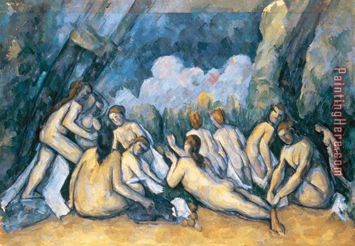 Paul Cezanne The Large Bathers
